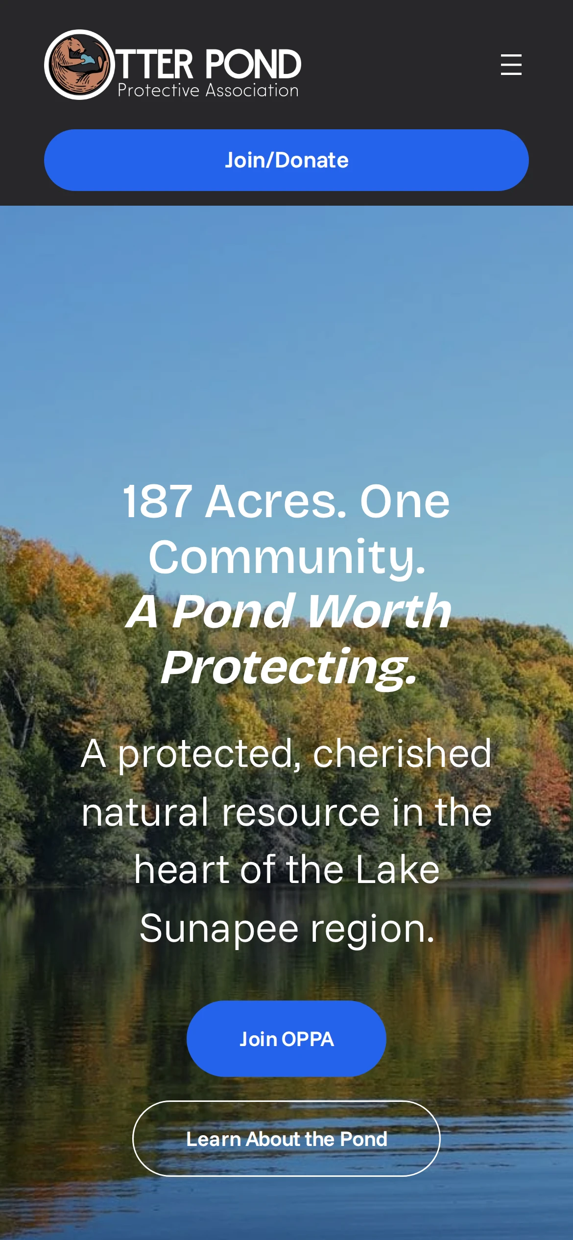 Otter Pond Protective Association Mobile View