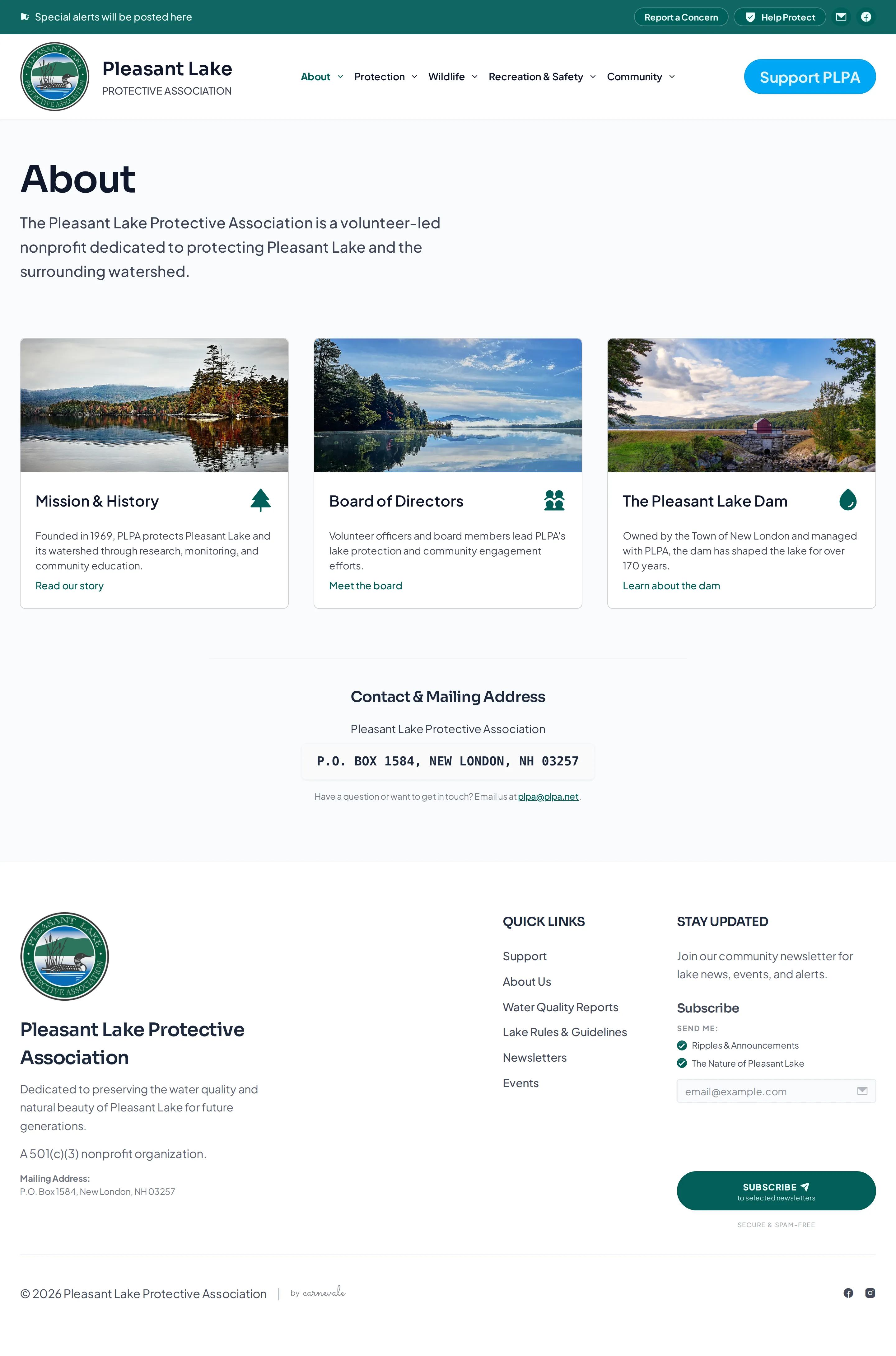 PLPA.net About page
